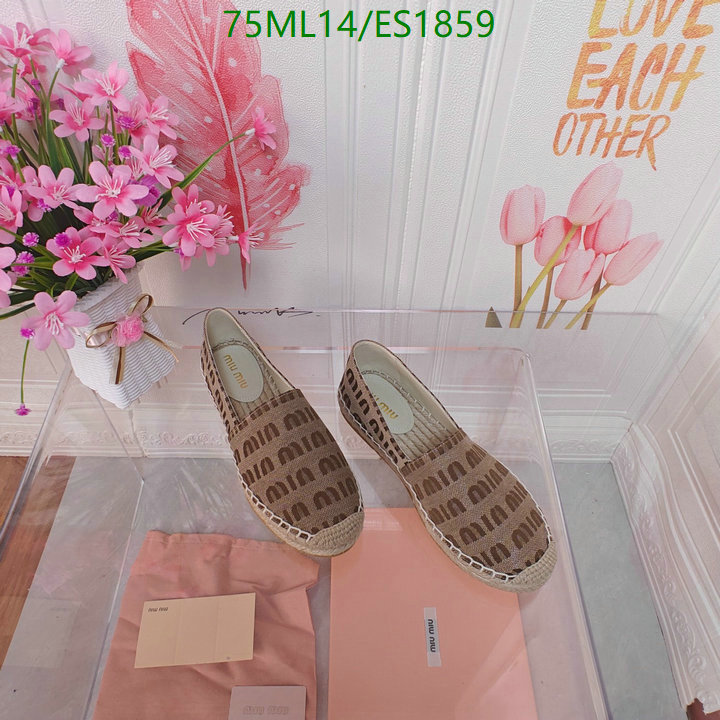 Miu Miu-Women Shoes Code: ES1859 $: 75USD