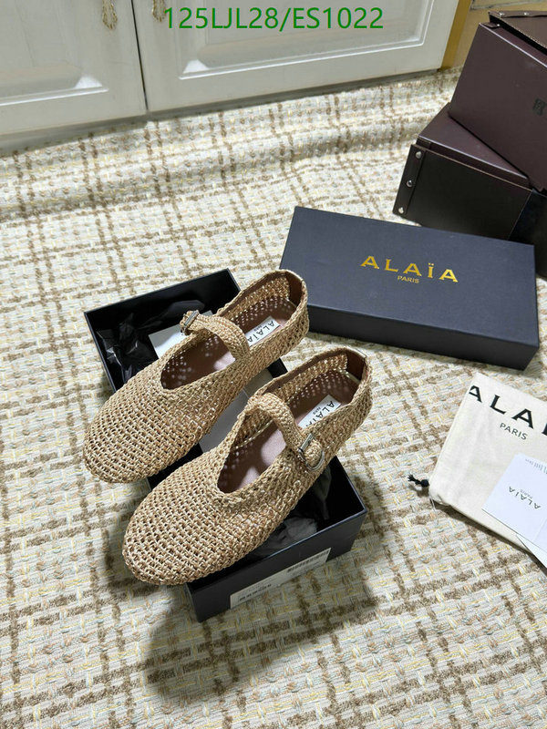 ALAIA-Women Shoes Code: ES1022 $: 125USD