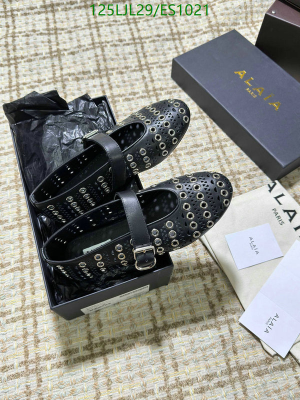 ALAIA-Women Shoes Code: ES1021 $: 125USD