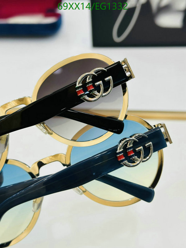 Gucci-Glasses Code: EG1332 $: 69USD