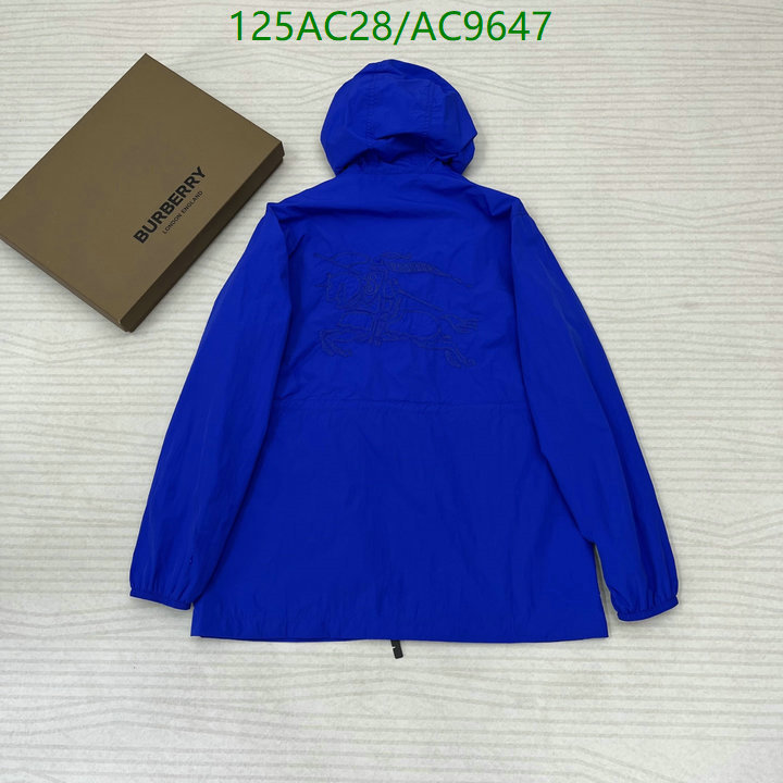 Burberry-Clothing Code: AC9647 $: 125USD