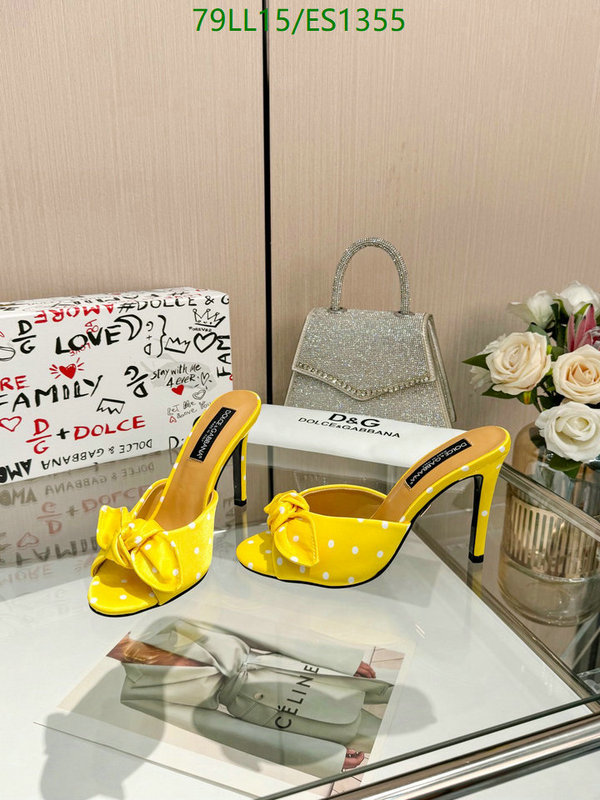 D&G-Women Shoes Code: ES1355 $: 79USD