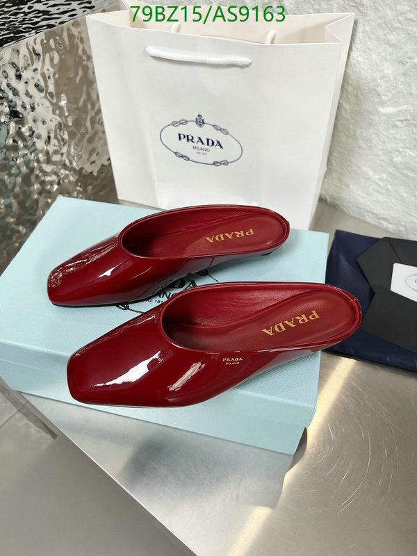 Prada-Women Shoes Code: AS9163 $: 79USD