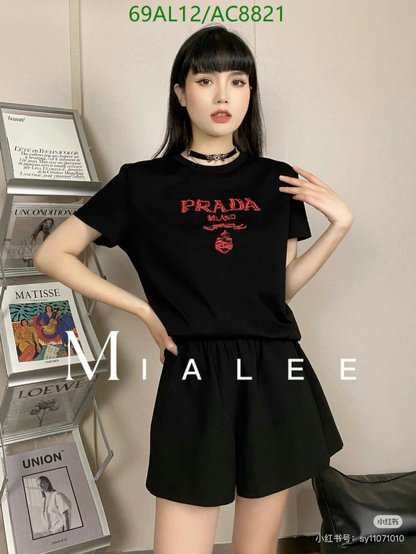 Prada-Clothing Code: AC8821 $: 69USD