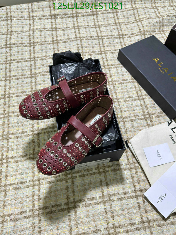 ALAIA-Women Shoes Code: ES1021 $: 125USD