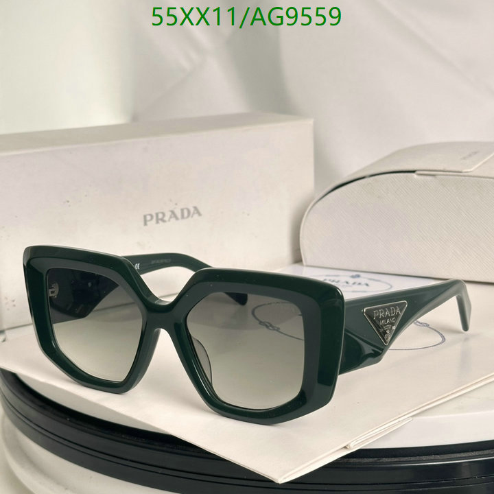 Prada-Glasses Code: AG9559 $: 55USD