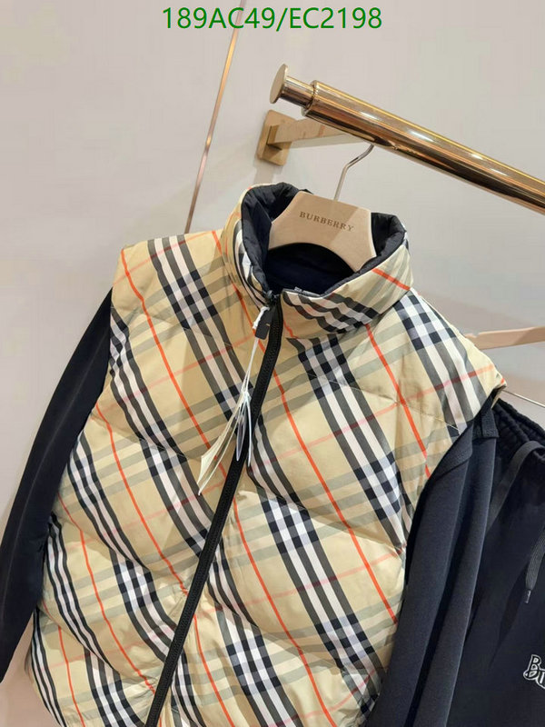 Burberry-Down jacket Women Code: EC2198 $: 189USD