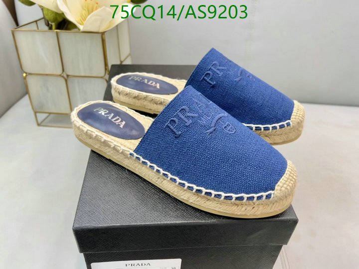 Prada-Women Shoes Code: AS9203 $: 75USD