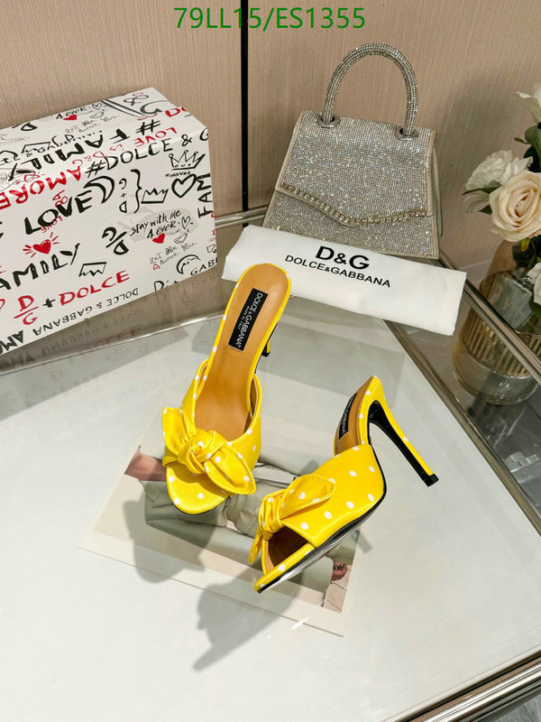 D&G-Women Shoes Code: ES1355 $: 79USD