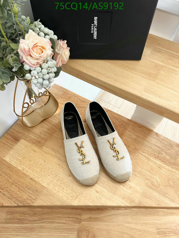 YSL-Women Shoes Code: AS9192 $: 75USD