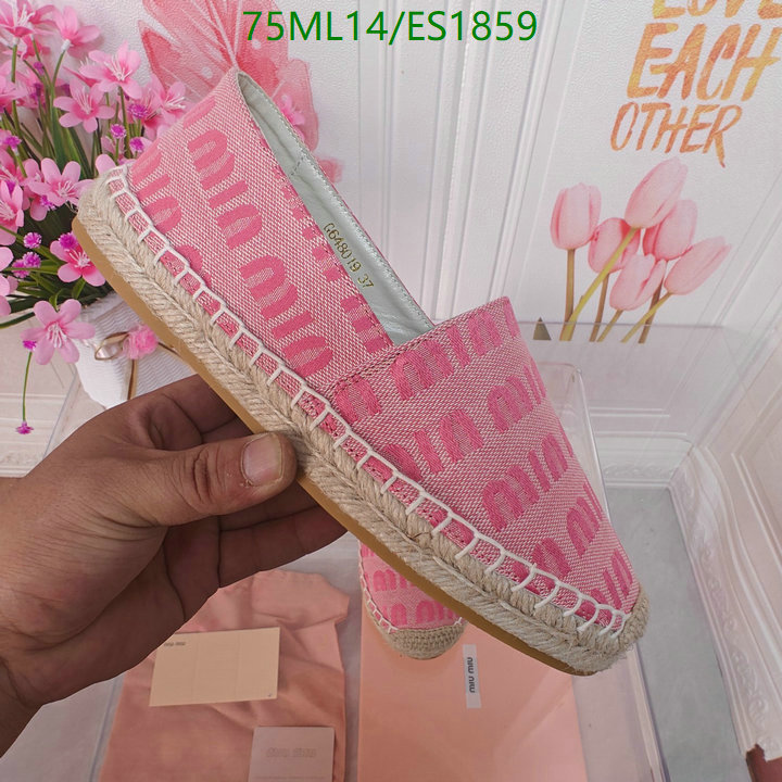 Miu Miu-Women Shoes Code: ES1859 $: 75USD