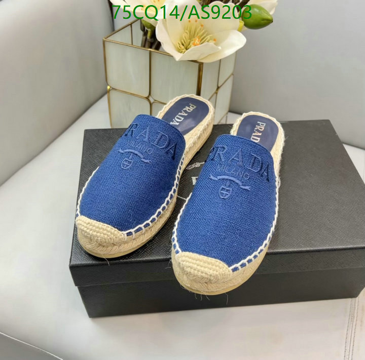 Prada-Women Shoes Code: AS9203 $: 75USD