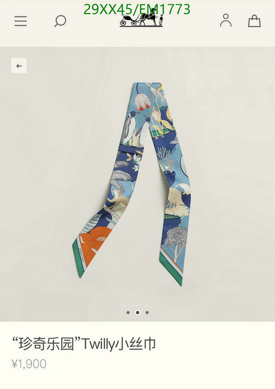 Hermes-Scarf Code: EM1773 $: 29USD