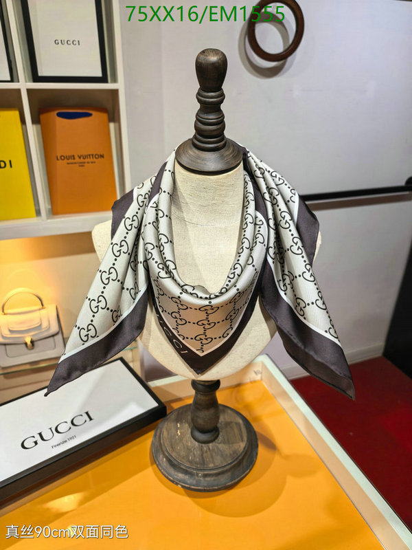 Gucci-Scarf Code: EM1555 $: 75USD