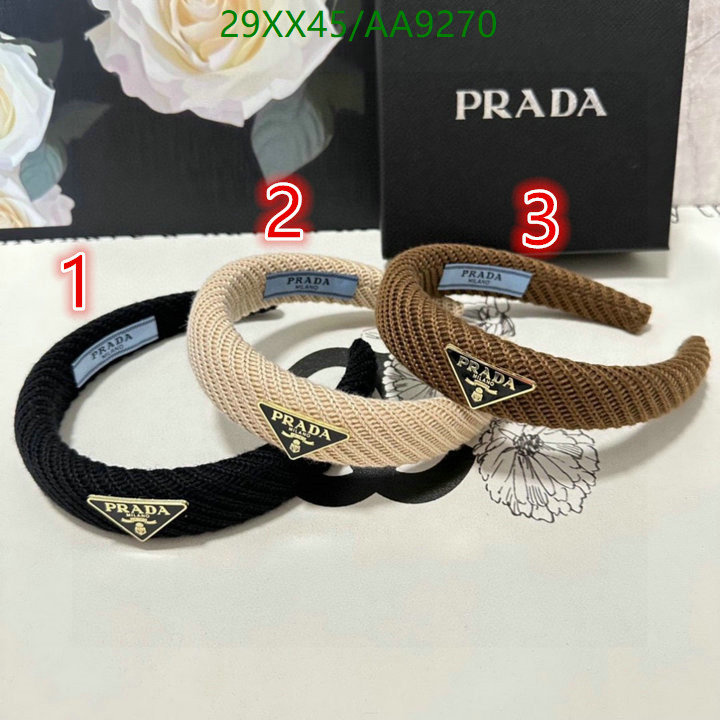 Prada-Headband Code: AA9270 $: 29USD