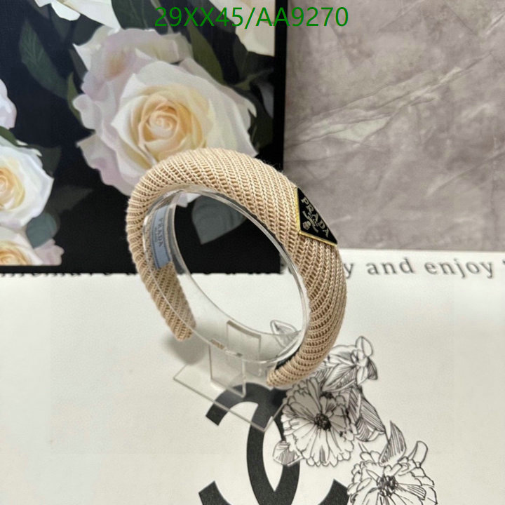 Prada-Headband Code: AA9270 $: 29USD
