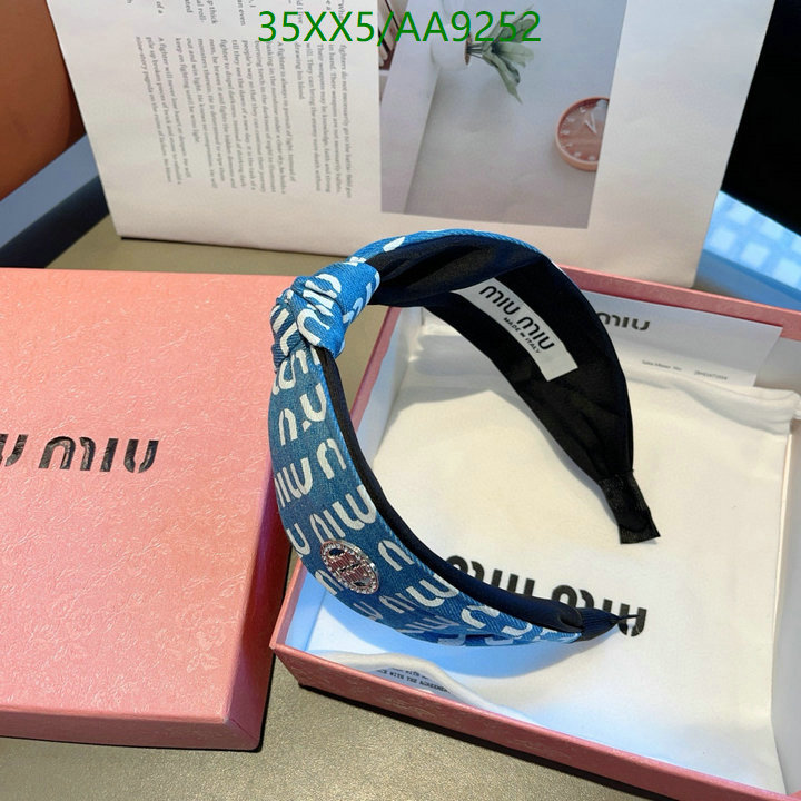 MIU MIU-Headband Code: AA9252 $: 35USD