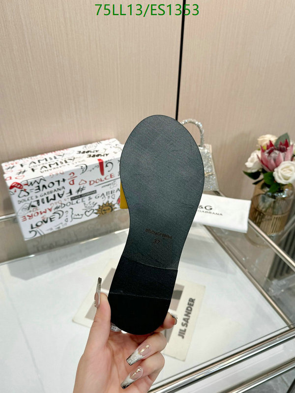 D&G-Women Shoes Code: ES1353 $: 75USD