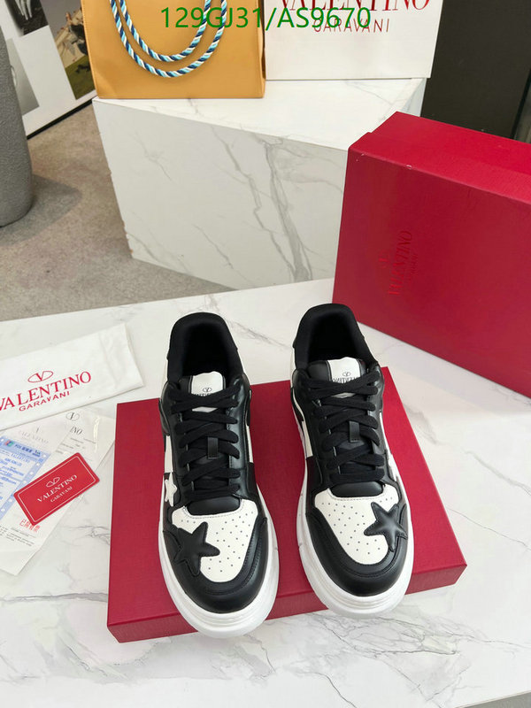 Valentino-Men shoes Code: AS9670 $: 129USD