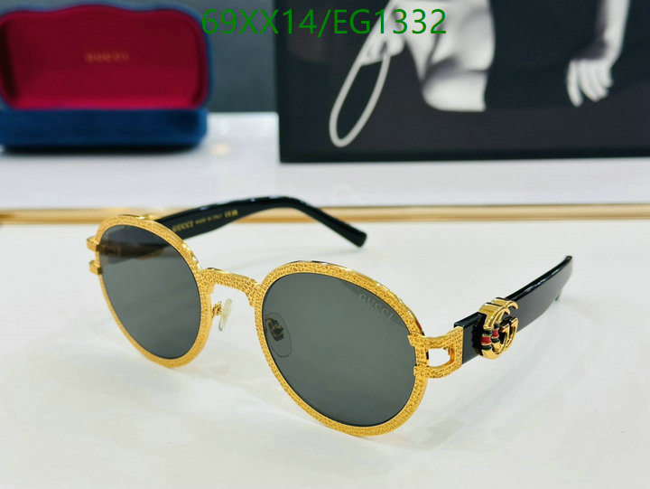 Gucci-Glasses Code: EG1332 $: 69USD