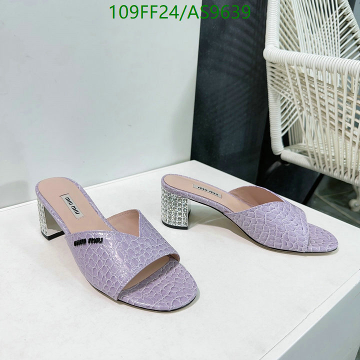 Miu Miu-Women Shoes Code: AS9639 $: 109USD
