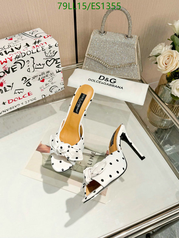 D&G-Women Shoes Code: ES1355 $: 79USD