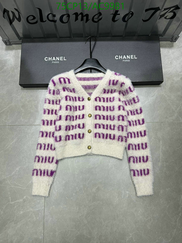 MIUMIU-Clothing Code: AC9981 $: 75USD