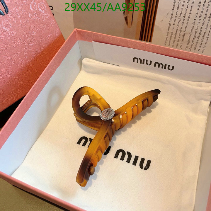 MIU MIU-Headband Code: AA9253 $: 29USD