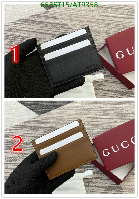Gucci-Wallet Mirror Quality Code: AT9358 $: 65USD