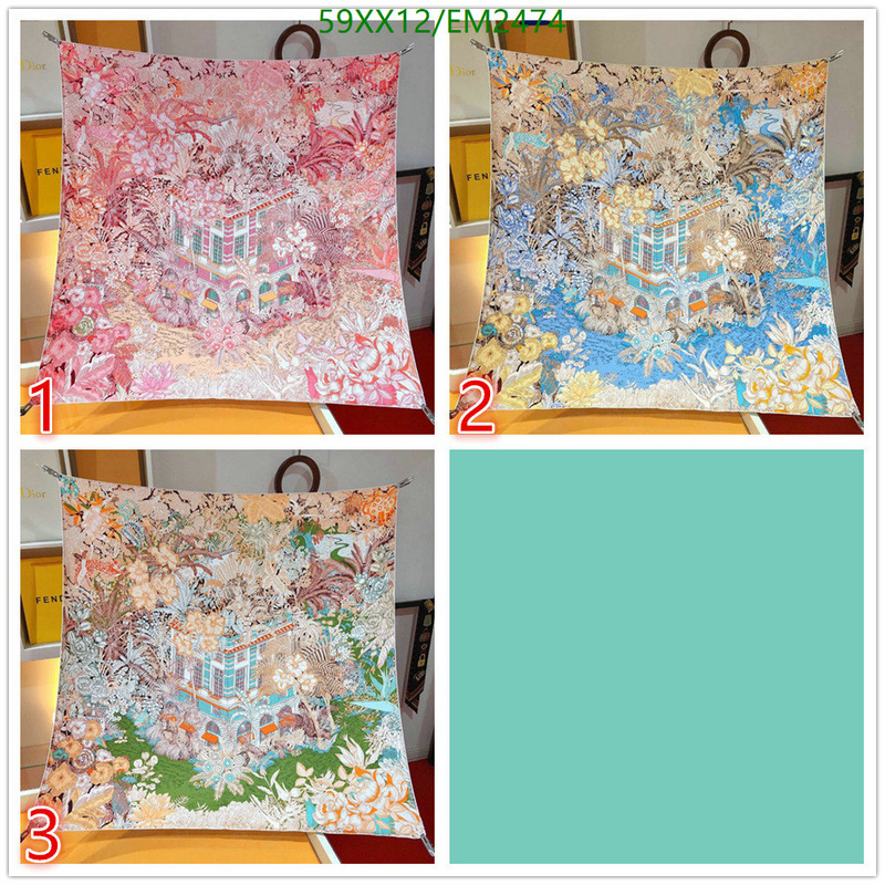 Hermes-Scarf Code: EM2474 $: 59USD