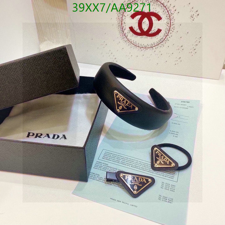 Prada-Headband Code: AA9271 $: 39USD