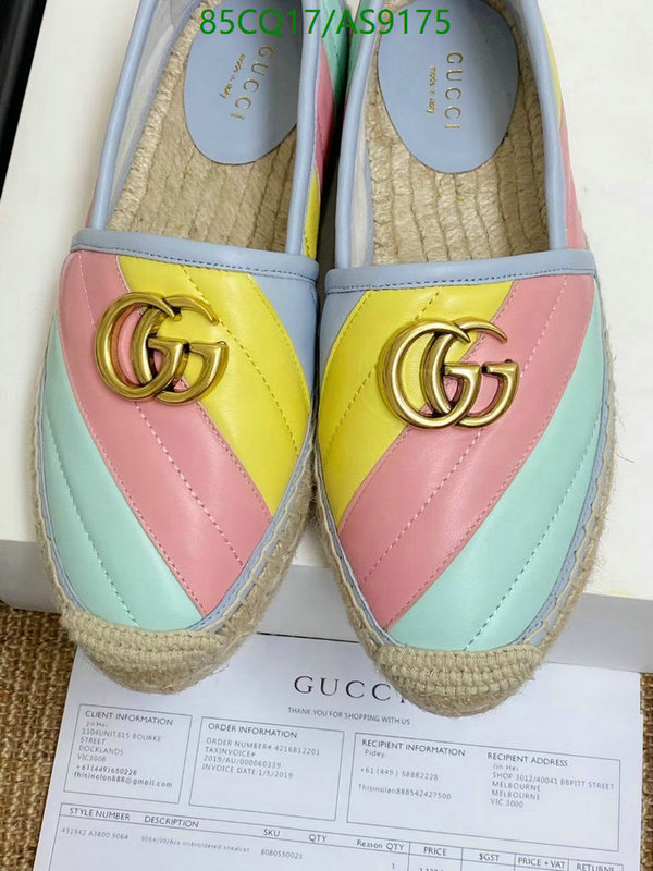 Gucci-Women Shoes Code: AS9175 $: 85USD