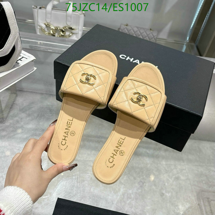 Chanel-Women Shoes Code: ES1007 $: 75USD