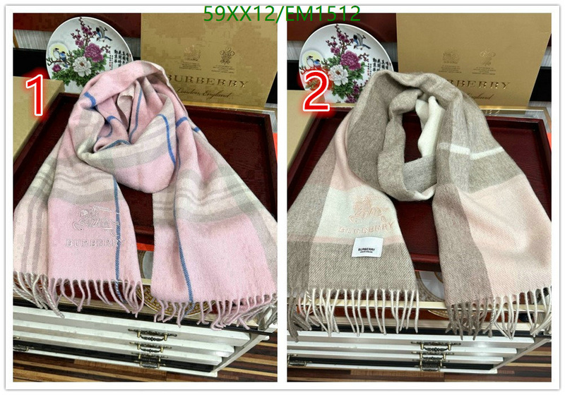 Burberry-Scarf Code: EM1512 $: 59USD