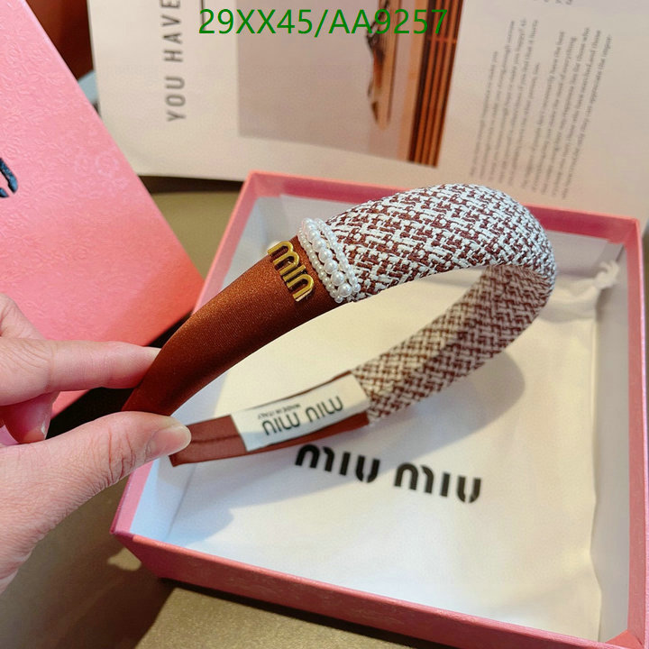 MIU MIU-Headband Code: AA9257 $: 29USD