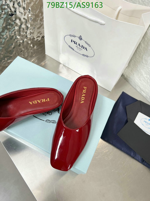 Prada-Women Shoes Code: AS9163 $: 79USD