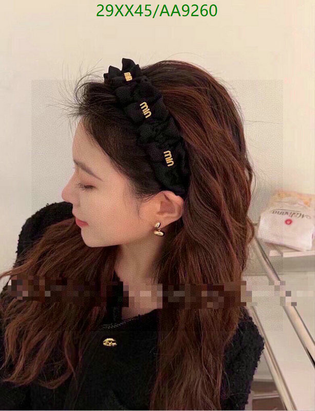 MIU MIU-Headband Code: AA9260 $: 29USD