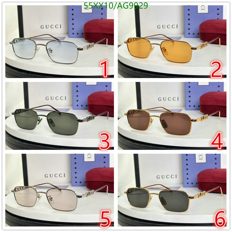 Gucci-Glasses Code: AG9929 $: 55USD