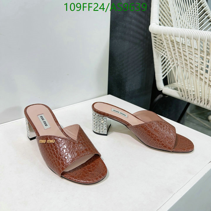 Miu Miu-Women Shoes Code: AS9639 $: 109USD