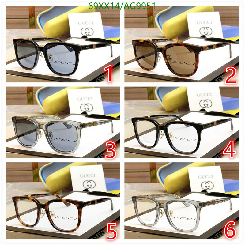 Gucci-Glasses Code: AG9951 $: 69USD