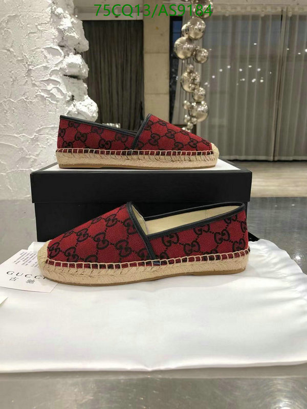 Gucci-Women Shoes Code: AS9184 $: 75USD