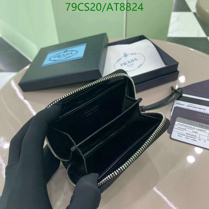 Prada-Wallet Mirror Quality Code: AT8824 $: 79USD