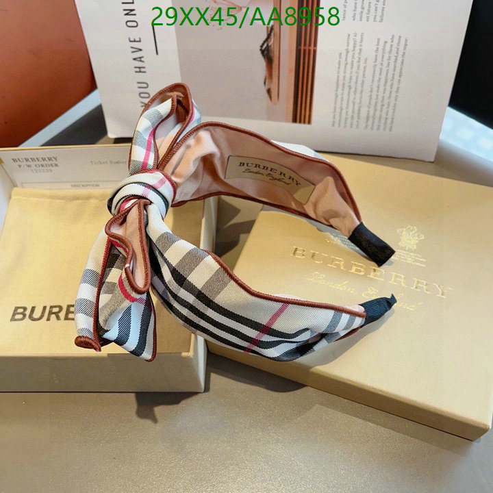 Burberry-Headband Code: AA8958 $: 29USD