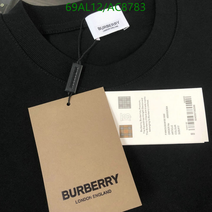 Burberry-Clothing Code: AC8783 $: 69USD