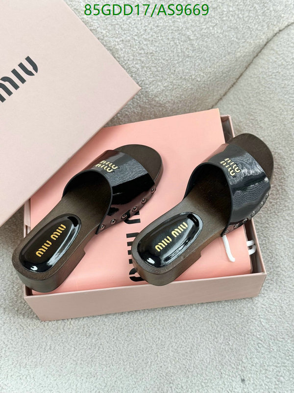 Miu Miu-Women Shoes Code: AS9669 $: 85USD