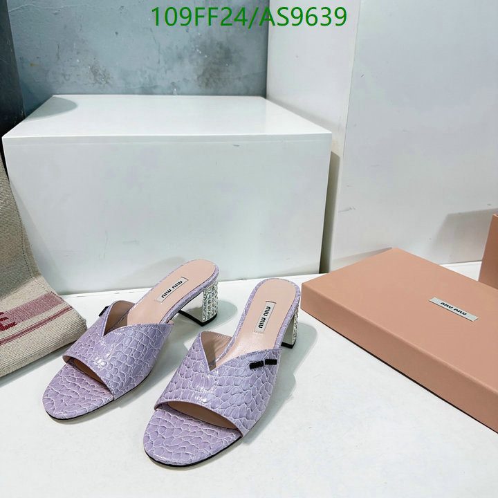 Miu Miu-Women Shoes Code: AS9639 $: 109USD