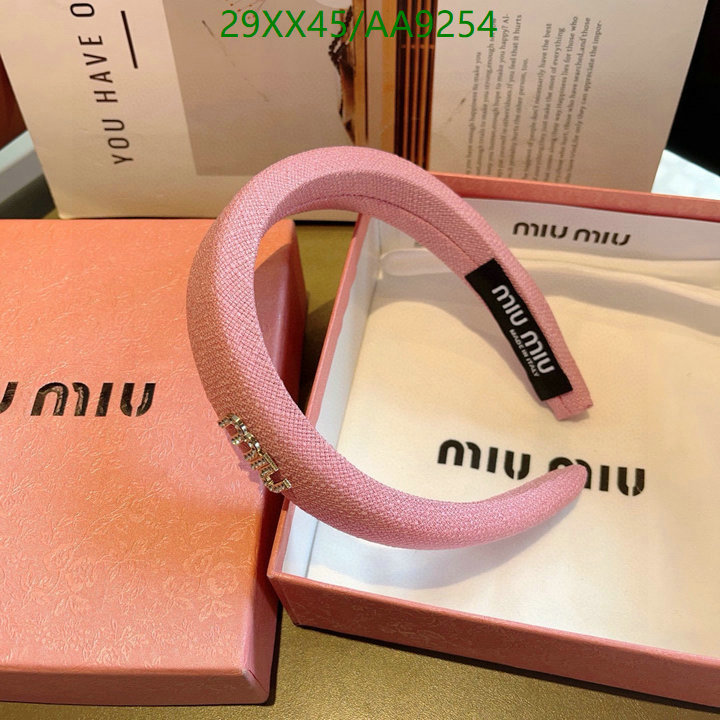 MIU MIU-Headband Code: AA9254 $: 29USD