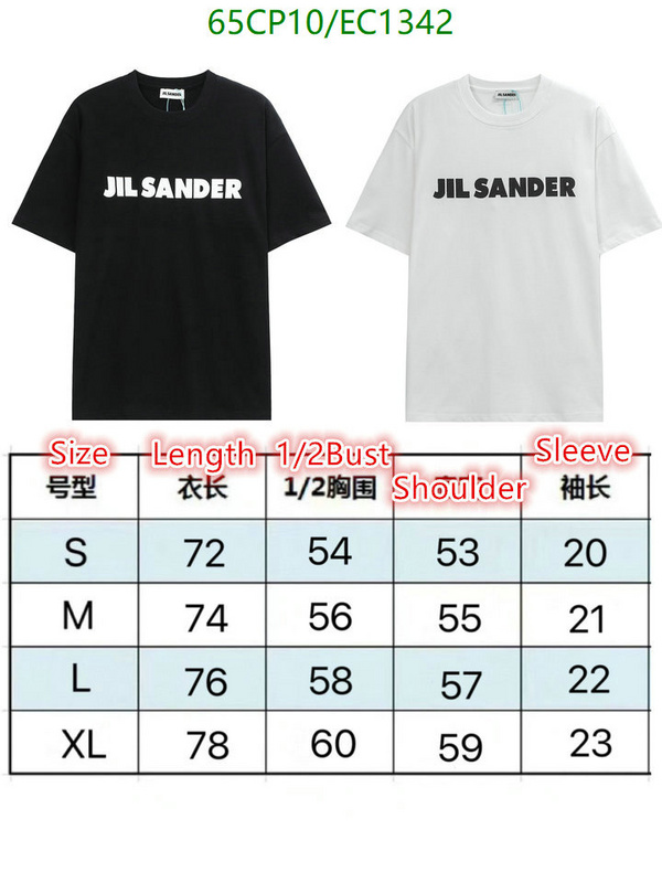 JiL Sander-Clothing Code: EC1342 $: 65USD