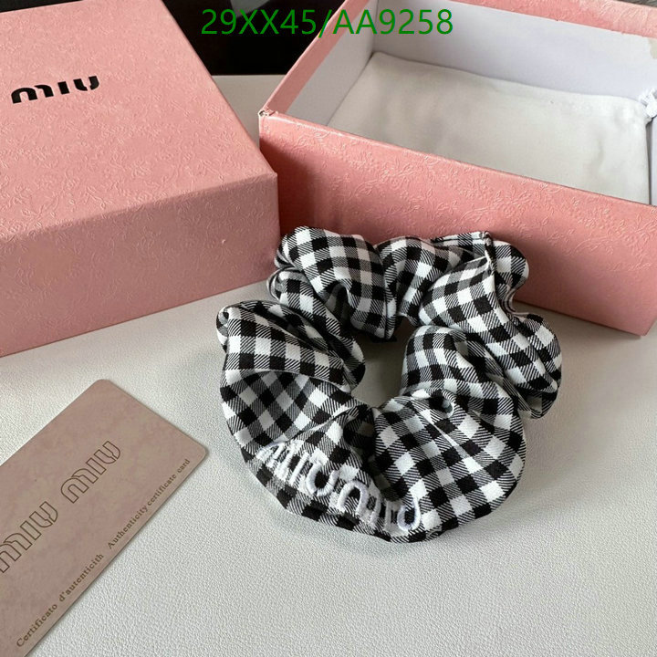 MIU MIU-Headband Code: AA9258 $: 29USD