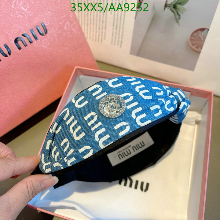 MIU MIU-Headband Code: AA9252 $: 35USD